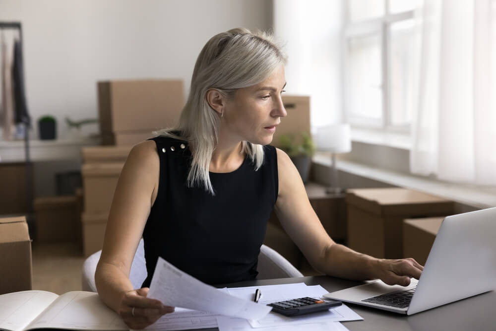 Small business owner going through liquidation
